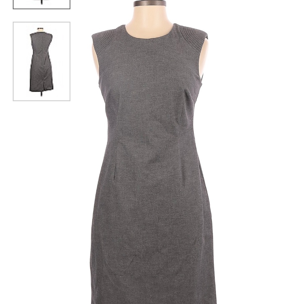Banana Republic Gray Dress -Size 8Petite